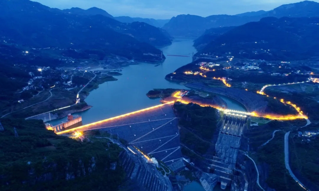 圖為水布埡。（湖北能源清江公司 呂新宇 攝）