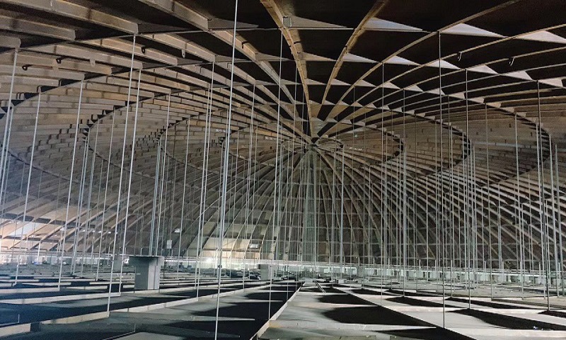 圖為施工現場。