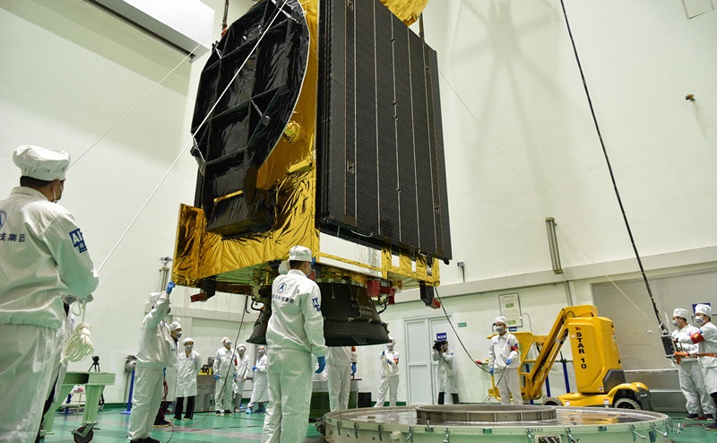 圖為中星6C衛星。