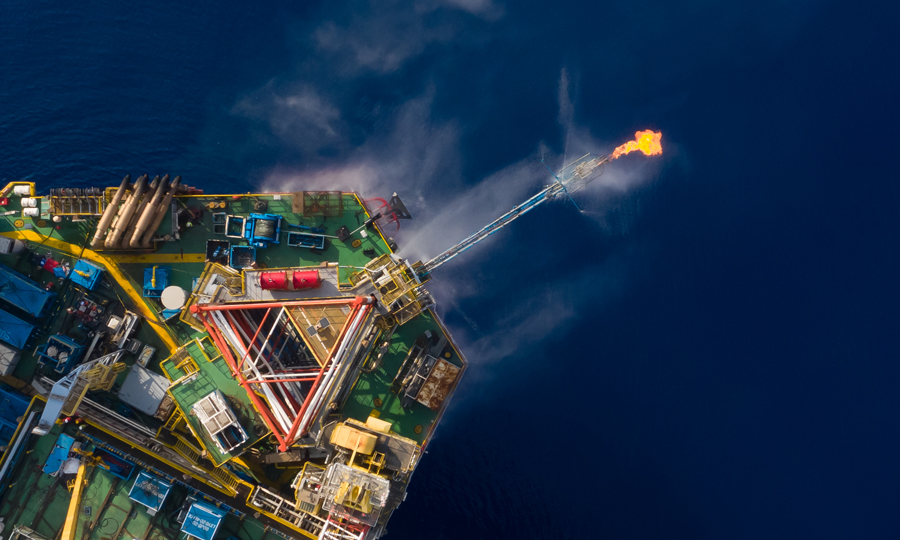 本次測試應用管柱內自循環式射流泵工藝，為低孔滲、高凝點油藏的測試評價提供了更高效的解決方案。圖為測試現場。