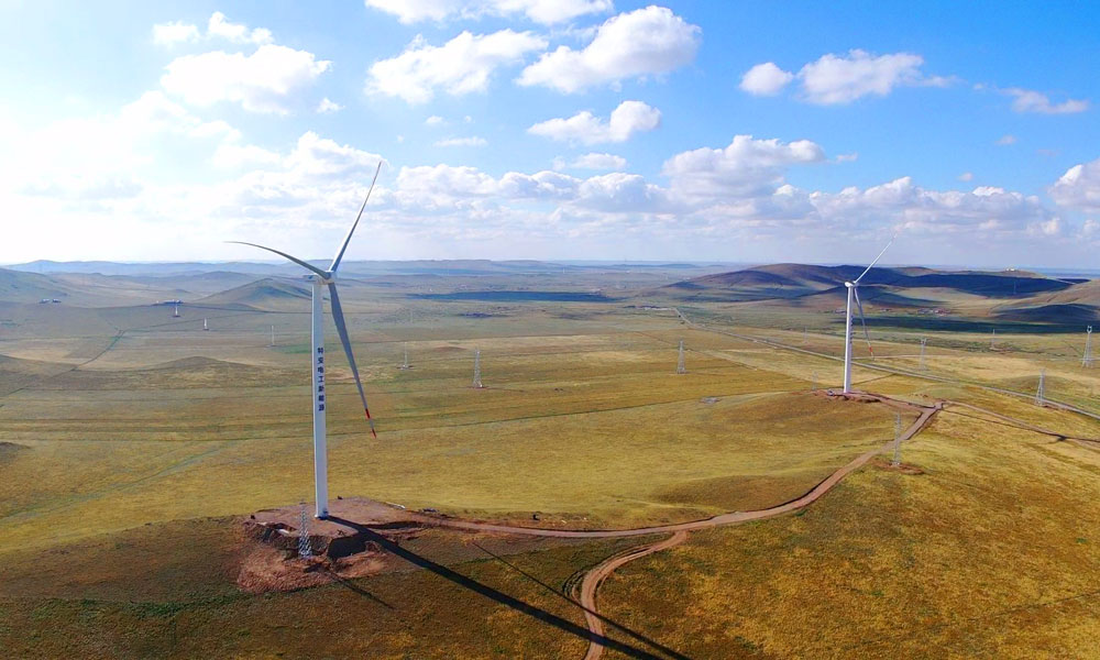 項目建成后，將服務當地生態文明建設，帶動當地經濟發展。圖為項目現場。