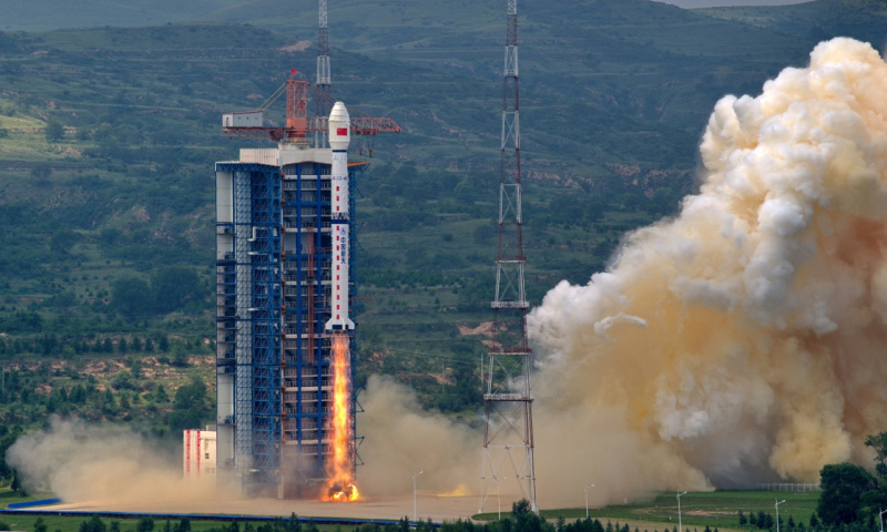 7月31日11時，我國在太原衛星發射中心用長征四號乙運載火箭，成功將高分十一號衛星發射升空，衛星進入預定軌道。 （新華社記者 曹陽 攝）